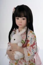 Queenie Flat Chest Flexible Sex Doll - Image 3