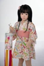 Queenie Flat Chest Flexible Sex Doll - Image 9