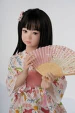 Queenie Flat Chest Flexible Sex Doll - Image 13
