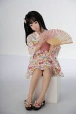 Queenie Flat Chest Flexible Sex Doll - Image 6