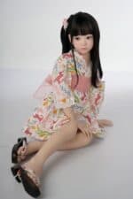 Queenie Flat Chest Flexible Sex Doll - Image 8