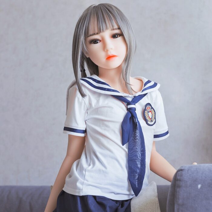 Realistic Sex Doll Featuring A Cute Schoolgirl Appearance, Perfect For Adult Intimacy Needs, With High-Quality Materials And Detailed Craftsmanship.