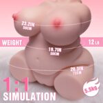 Pleasure Fat Half Torso Sex Doll - Image 9