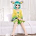 Elowen 125cm platte anime-sekspop - Afbeelding 3