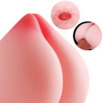 Bambola sessuale in silicone realistica con dettagli curati, tra cui primi piani dell'apertura vaginale e della zona anale, progettata per l'intimità tra adulti.