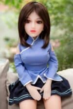 Realistic sex doll with detailed features, lifelike facial expression, and soft silicone skin, perfect for intimate companionship. Designed for ultimate comfort and pleasure.