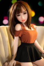 Silicone sex doll with realistic features and life-like appearance, perfect for companionship and intimacy, from Sexdollmini.